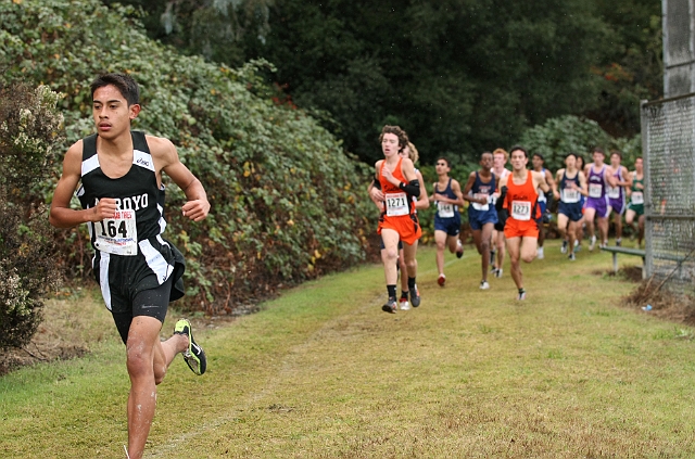 2010NCSXC BD2-1541.JPG - 2010 North Coast Section Cross Country Championships, Hayward High School, Hayward, California